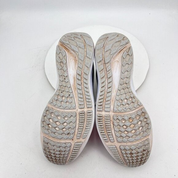 Nike Air Zoom Pegasus 40 Men Sz 12 FB7179-100 White MultiColor Grey Running Shoe - Picture 8 of 12